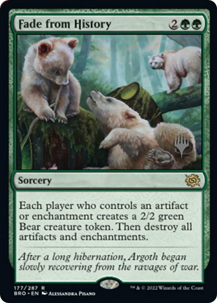 Fade from History (Promo Pack) [The Brothers' War Promos] | Good Games North