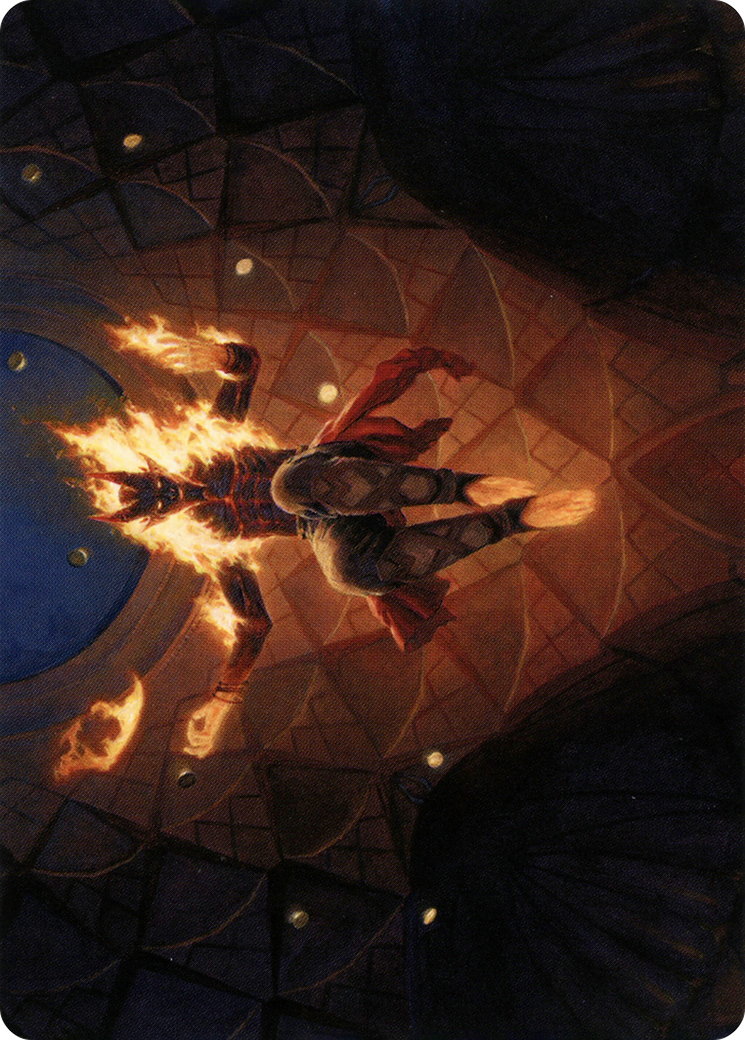 Yusri, Fortune's Flame Art Card [Modern Horizons 2 Art Series] | Good Games North