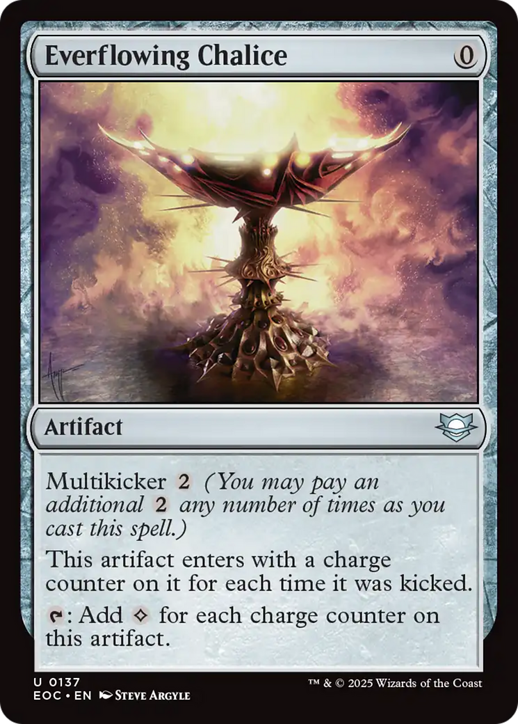 Everflowing Chalice [Edge of Eternities Commander] | Good Games North