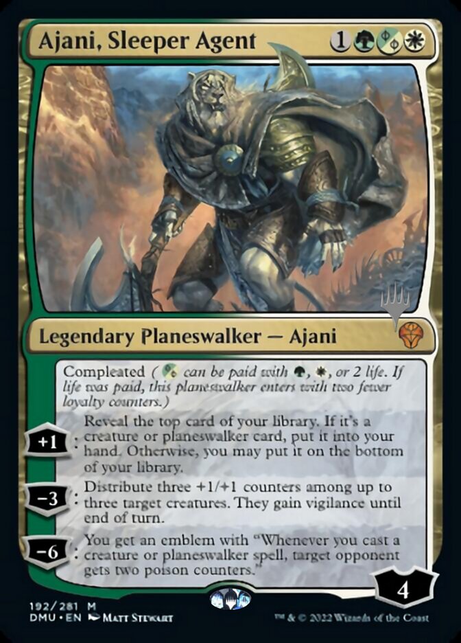 Ajani, Sleeper Agent (Promo Pack) [Dominaria United Promos] | Good Games North