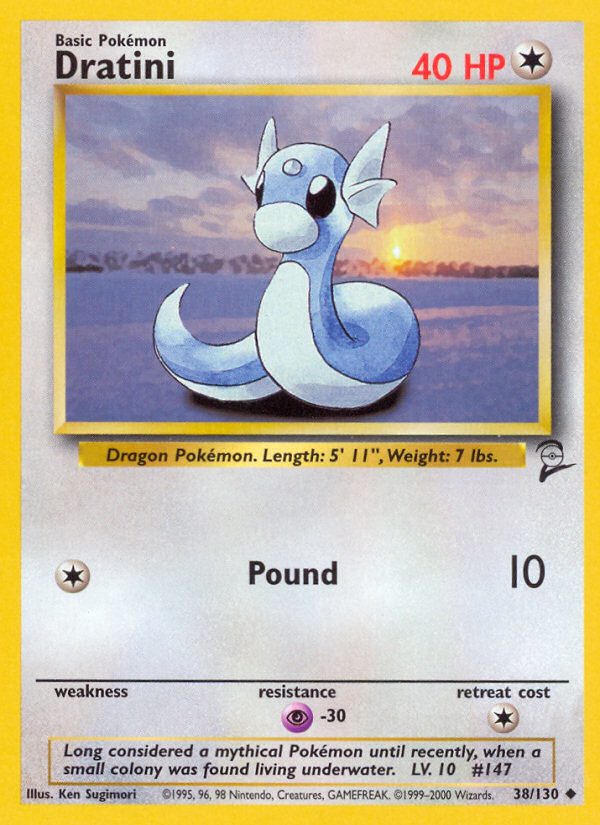 Dratini (38/130) [Base Set 2] | Good Games North