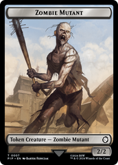 Zombie Mutant // Copy Double-Sided Token [Fallout Tokens] | Good Games North