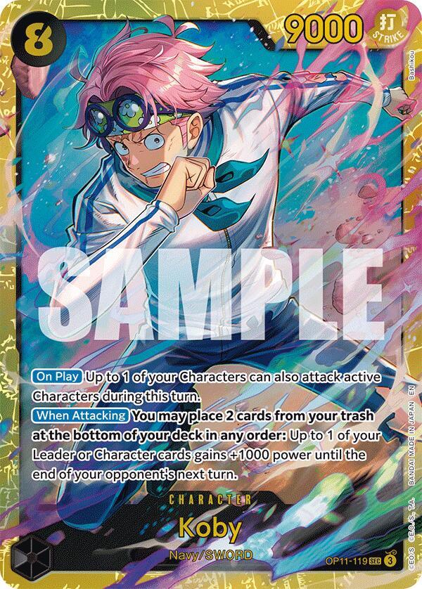 Koby OP11-119 (A Fist of Divine Speed)  - Foil | Good Games North