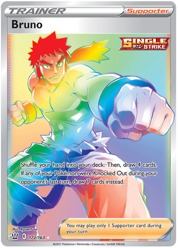 Bruno (172/163) [Sword & Shield: Battle Styles] | Good Games North