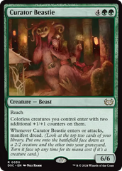 Curator Beastie [Duskmourn: House of Horror Commander] | Good Games North