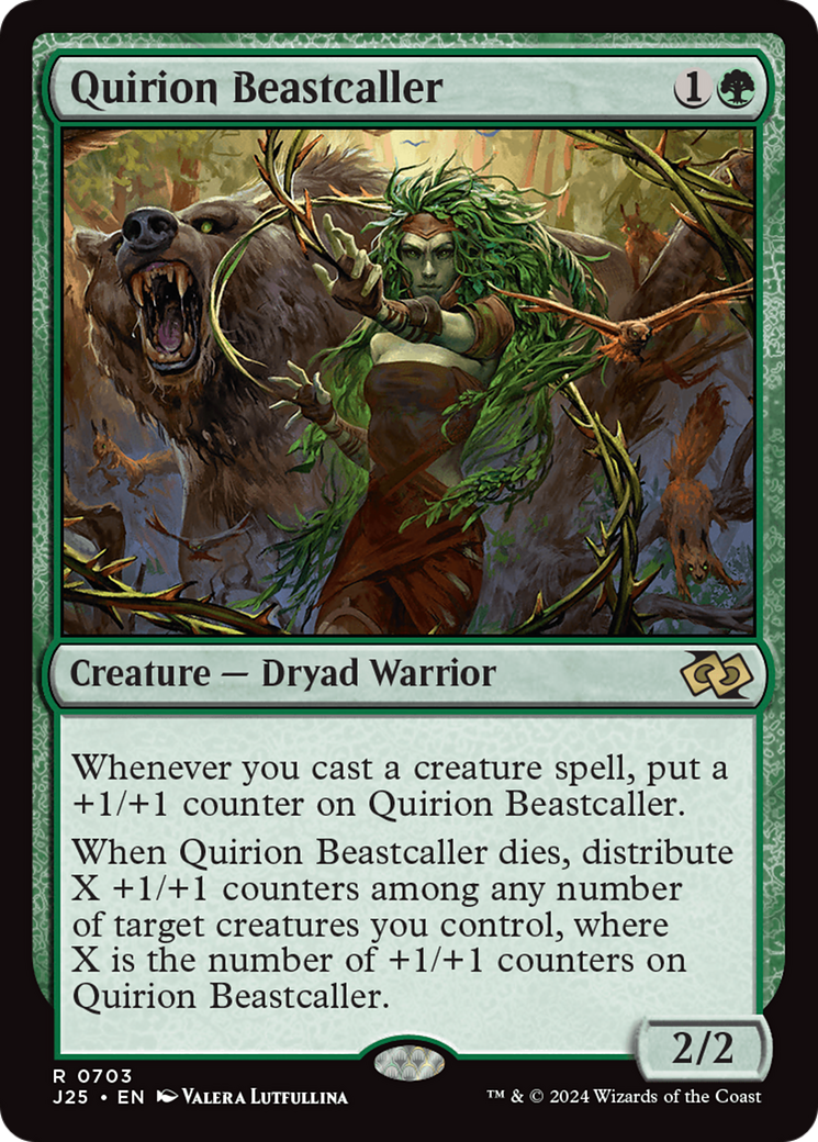 Quirion Beastcaller [Foundations Jumpstart] | Good Games North