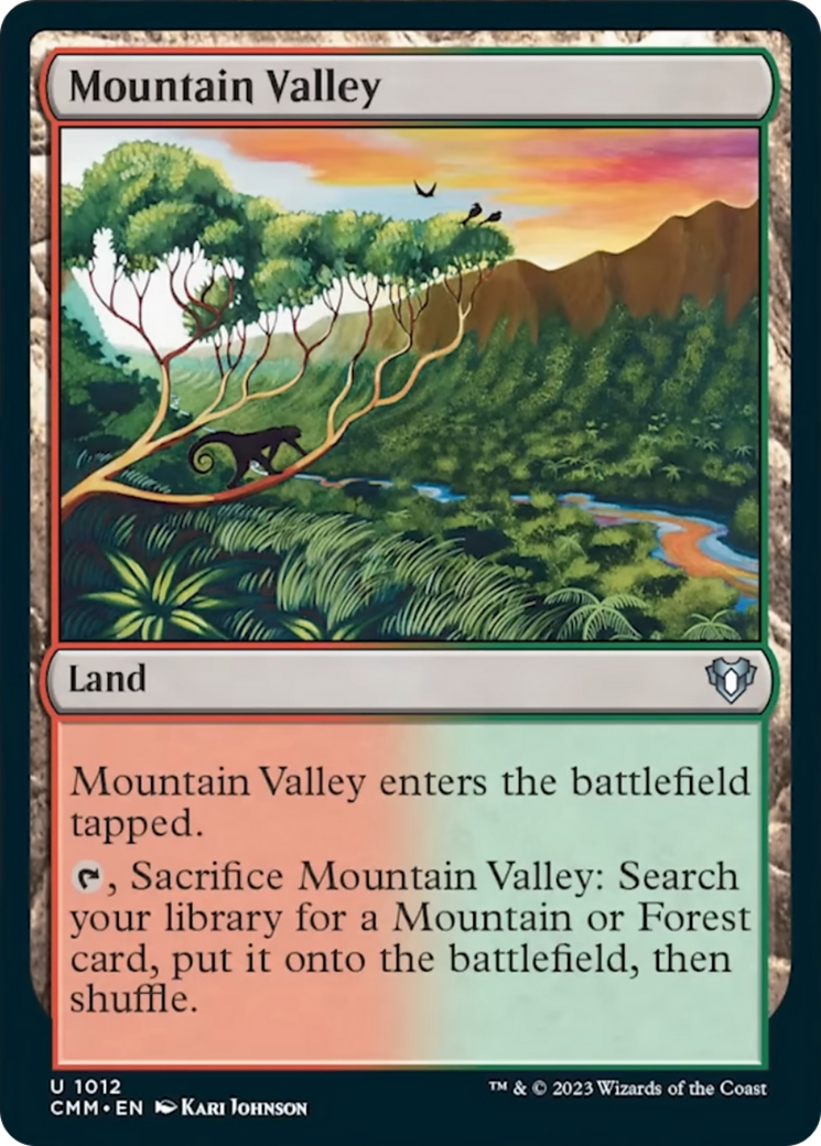 Mountain Valley [Commander Masters] | Good Games North