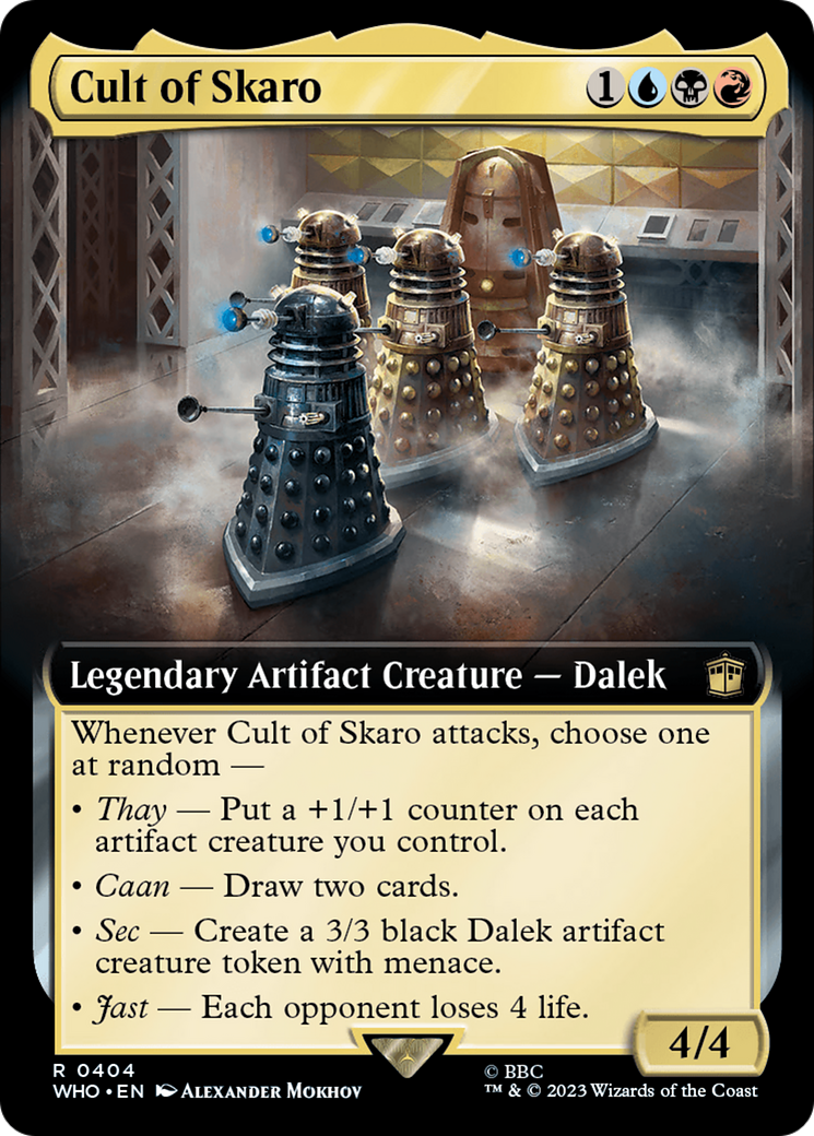 Cult of Skaro (Extended Art) [Doctor Who] | Good Games North