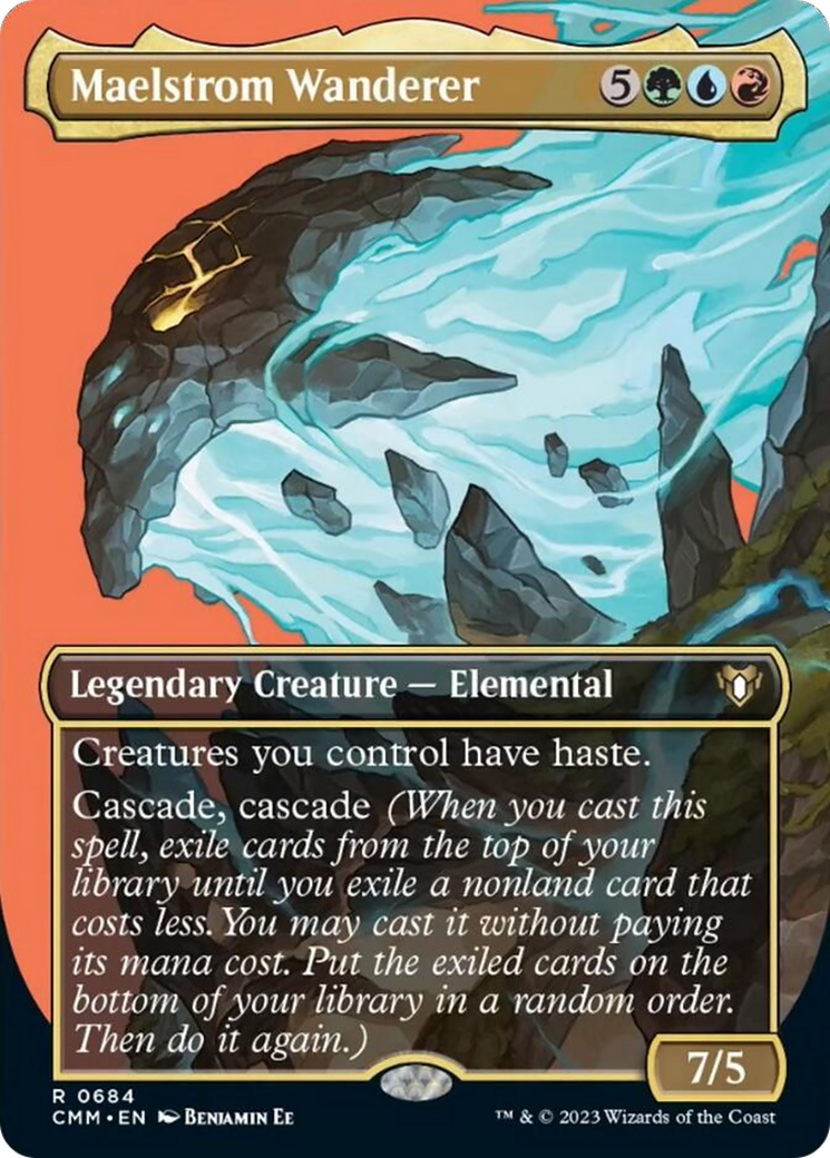 Maelstrom Wanderer (Borderless Profile) [Commander Masters] | Good Games North