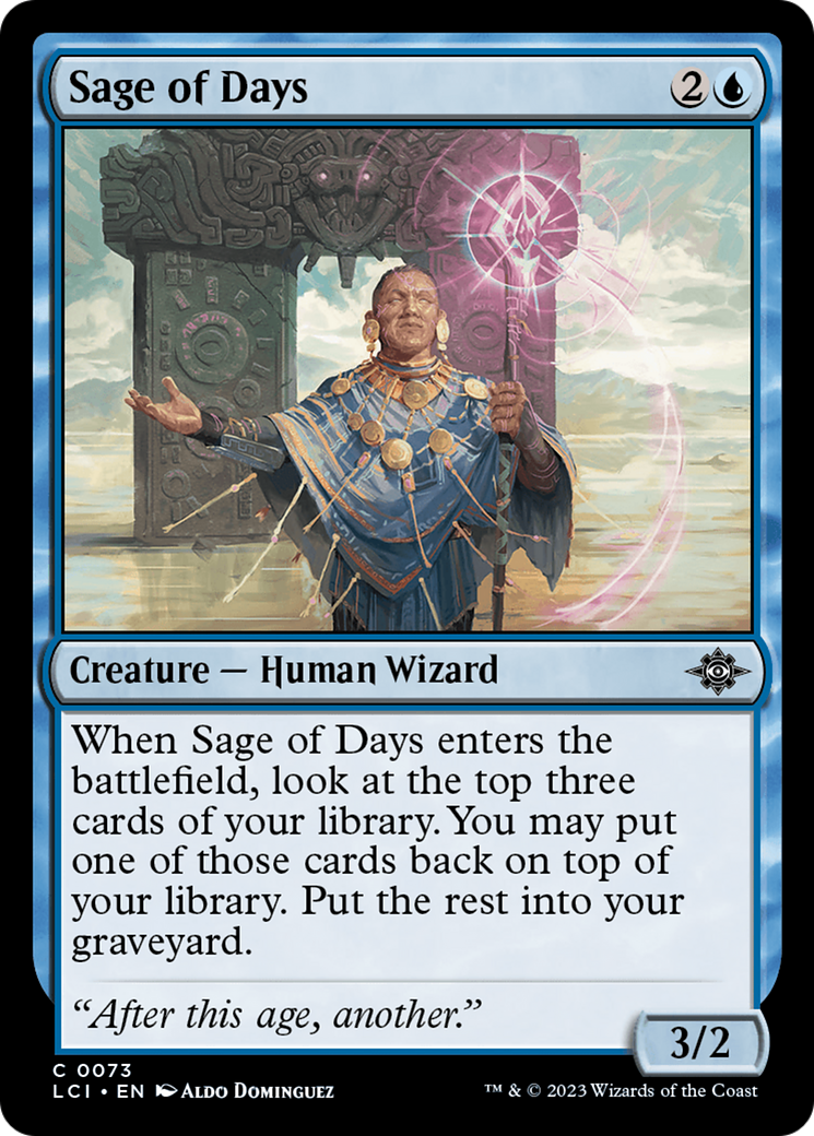 Sage of Days [The Lost Caverns of Ixalan] | Good Games North