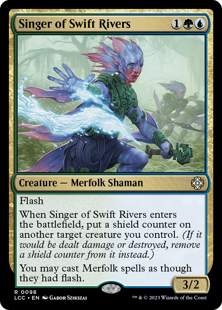 Singer of Swift Rivers [The Lost Caverns of Ixalan Commander] | Good Games North
