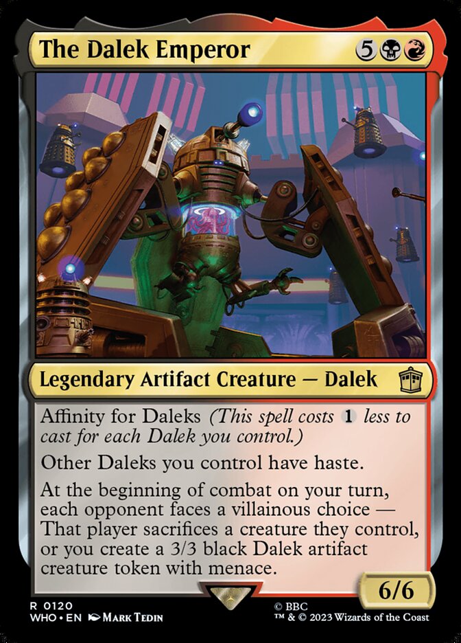 The Dalek Emperor 120/331 (Universes Beyond: Doctor Who)  | Good Games North