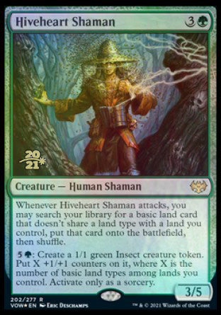 Hiveheart Shaman [Innistrad: Crimson Vow Prerelease Promos] | Good Games North