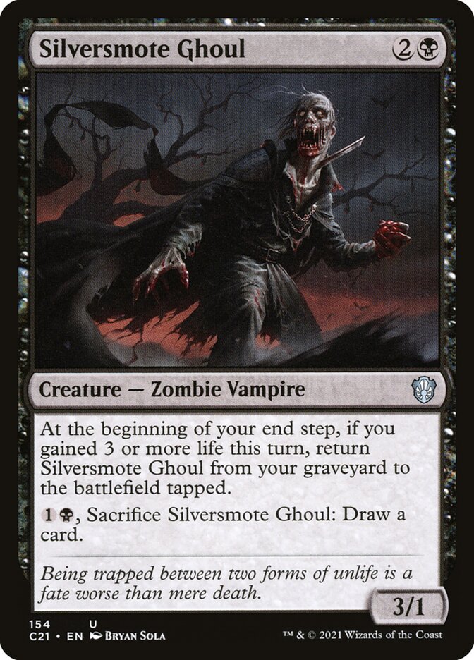 Silversmote Ghoul (Commander 2021)  | Good Games North