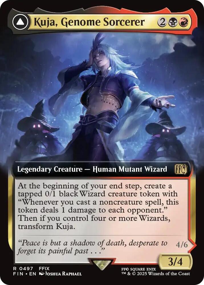 Kuja Genome Sorcerer Extended Art 497 (FINAL FANTASY)  - Foil | Good Games North