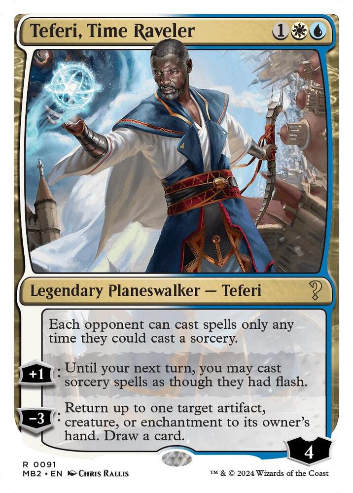 Teferi, Time Raveler 91/390 (Mystery Booster 2)  | Good Games North