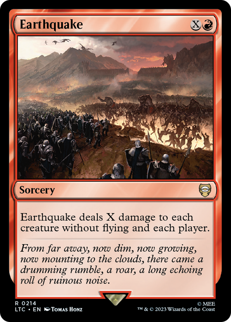 Earthquake [The Lord of the Rings: Tales of Middle-Earth Commander] | Good Games North