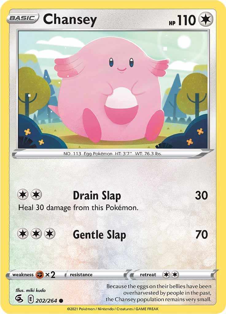 Chansey (202/264) [Sword & Shield: Fusion Strike] | Good Games North