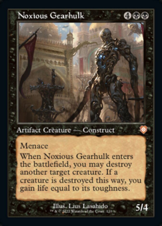 Noxious Gearhulk (Retro) [The Brothers' War Commander] | Good Games North