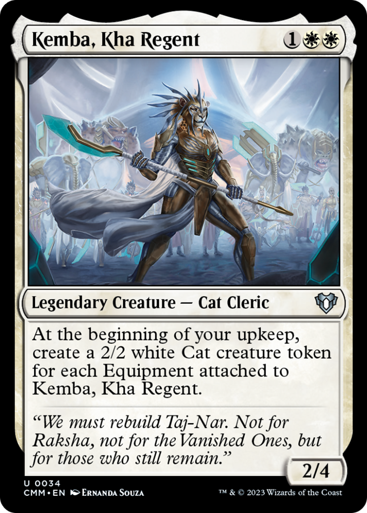Kemba, Kha Regent [Commander Masters] | Good Games North