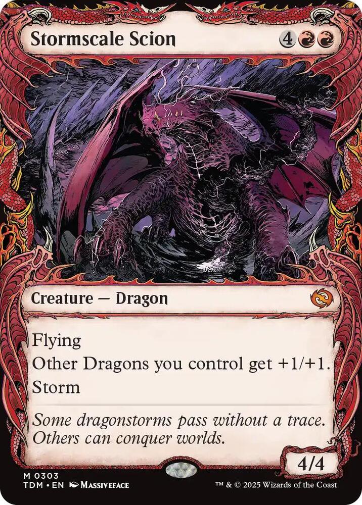 Stormscale Scion Showcase (Tarkir: Dragonstorm)  | Good Games North
