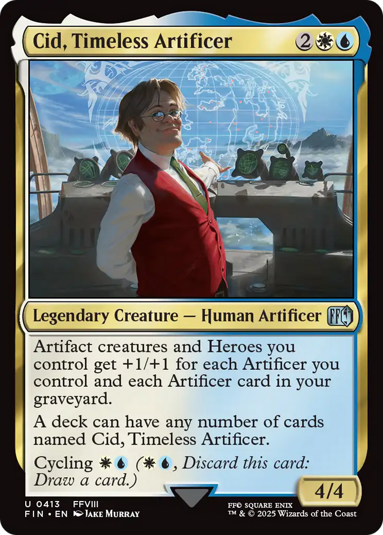 Cid, Timeless Artificer (0413) [FINAL FANTASY] | Good Games North