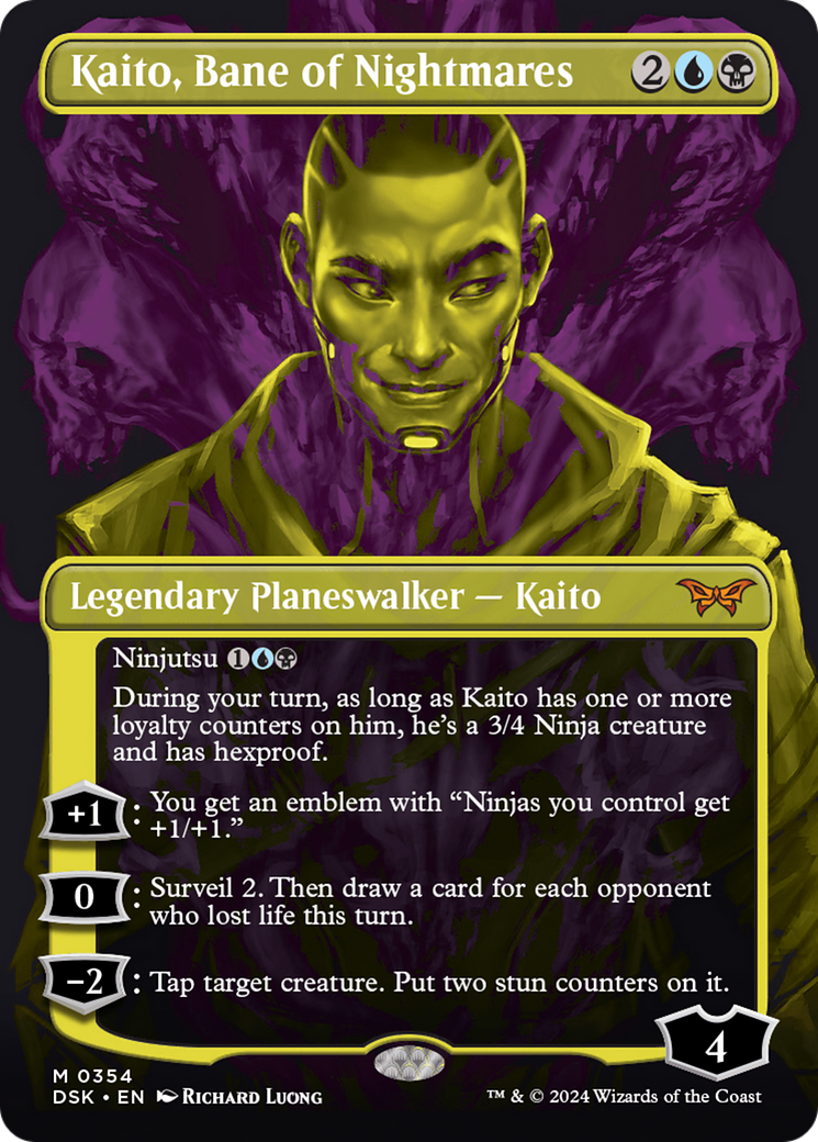 Kaito, Bane of Nightmares (Showcase) [Duskmourn: House of Horror] | Good Games North