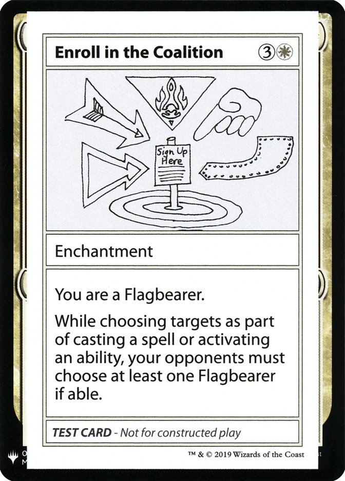 Enroll in the Coalition [Mystery Booster Playtest Cards] | Good Games North
