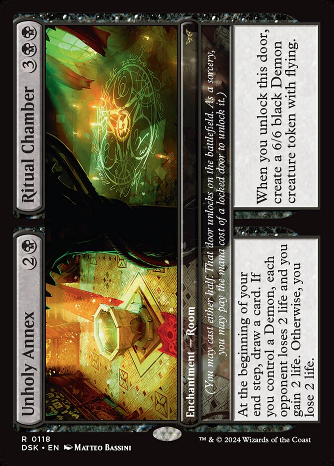 Unholy Annex // Ritual Chamber (Duskmourn: House of Horror)  - Foil | Good Games North