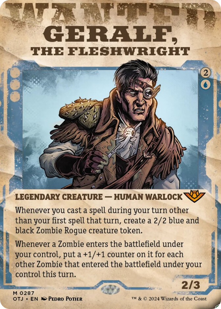 Geralf, the Fleshwright (Showcase) [Outlaws of Thunder Junction] | Good Games North