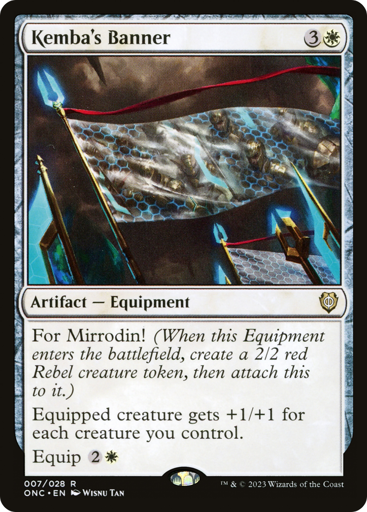 Kemba's Banner [Phyrexia: All Will Be One Commander] | Good Games North