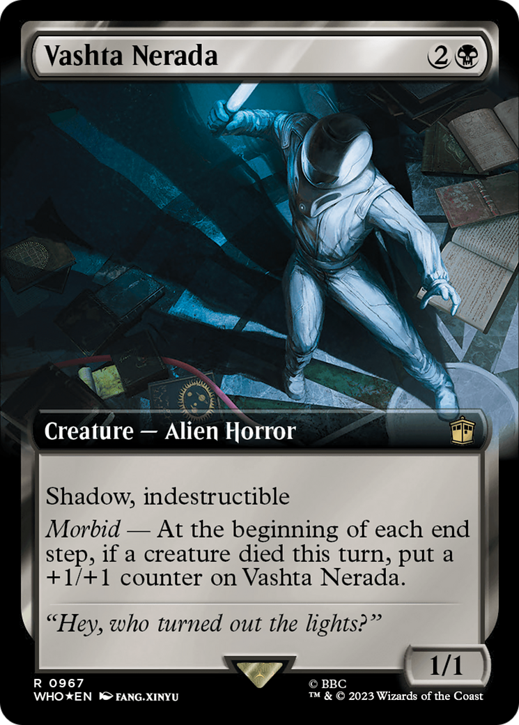 Vashta Nerada (Extended Art) (Surge Foil) [Doctor Who] | Good Games North