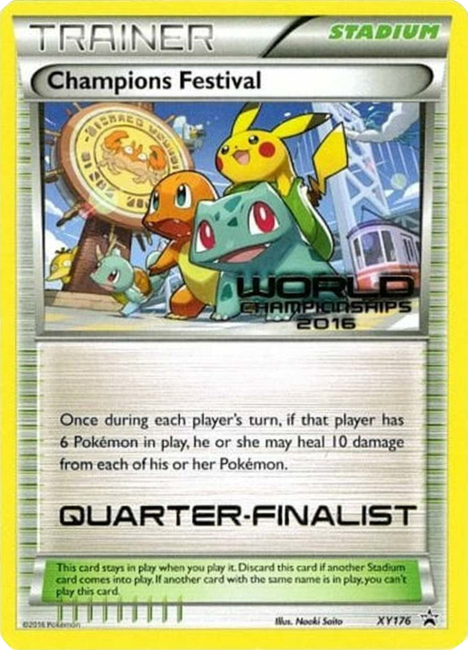 Champions Festival (XY176) (2016 Quarter Finalist) [XY: Black Star Promos] | Good Games North