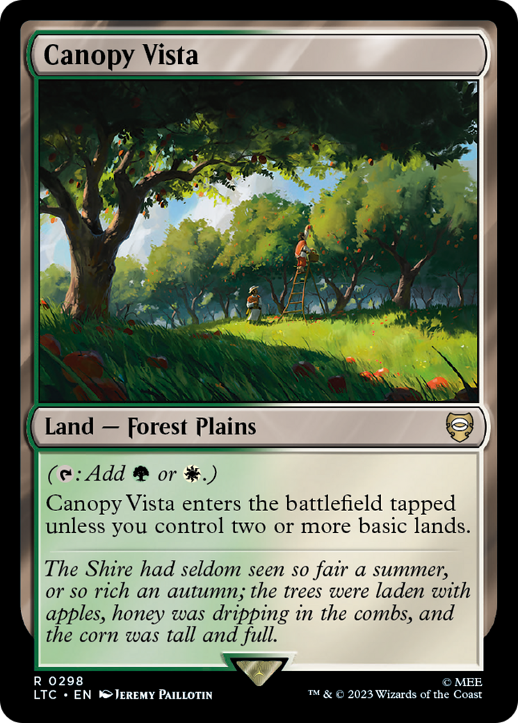 Canopy Vista [The Lord of the Rings: Tales of Middle-Earth Commander] | Good Games North