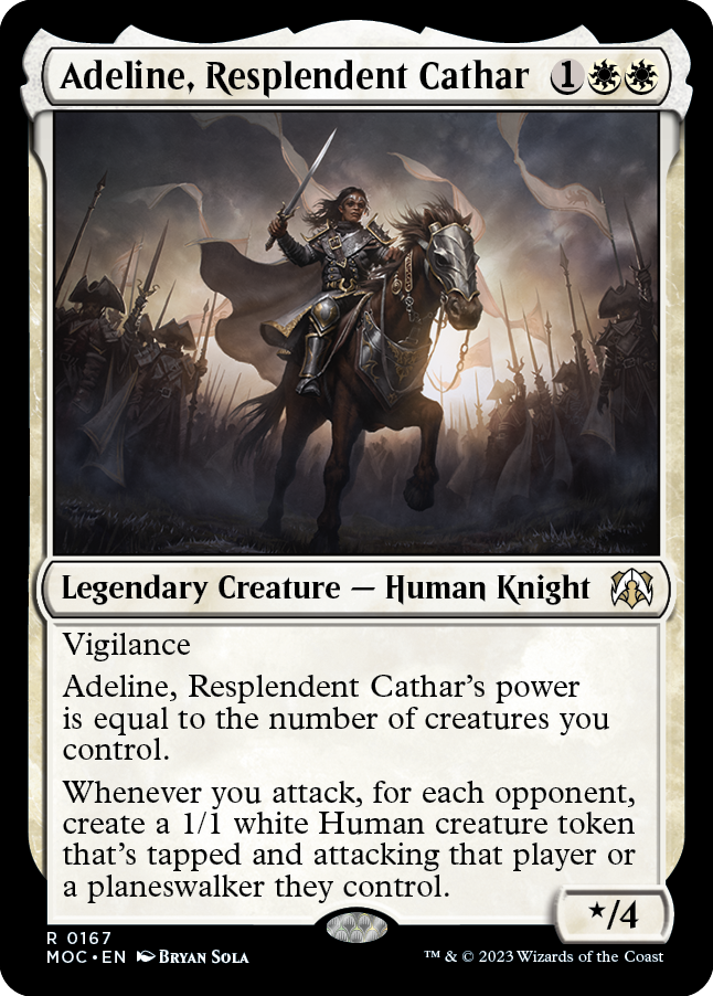 Adeline, Resplendent Cathar [March of the Machine Commander] | Good Games North