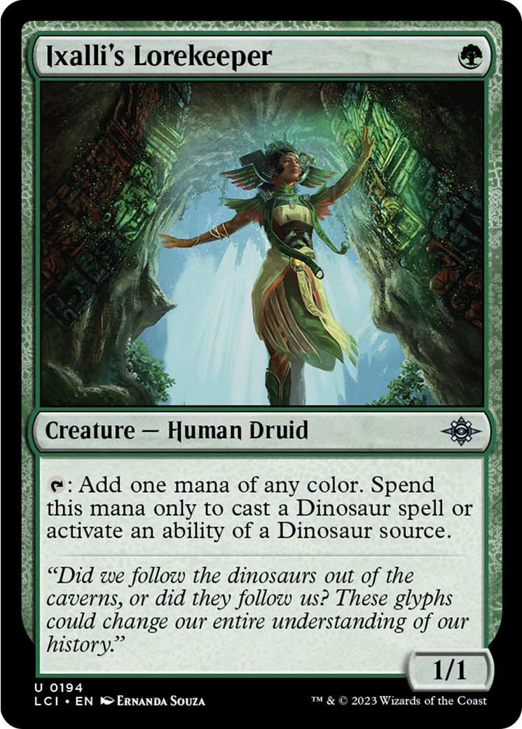 Ixalli's Lorekeeper [The Lost Caverns of Ixalan] | Good Games North