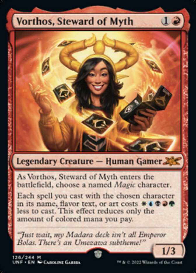 Vorthos, Steward of Myth [Unfinity] | Good Games North