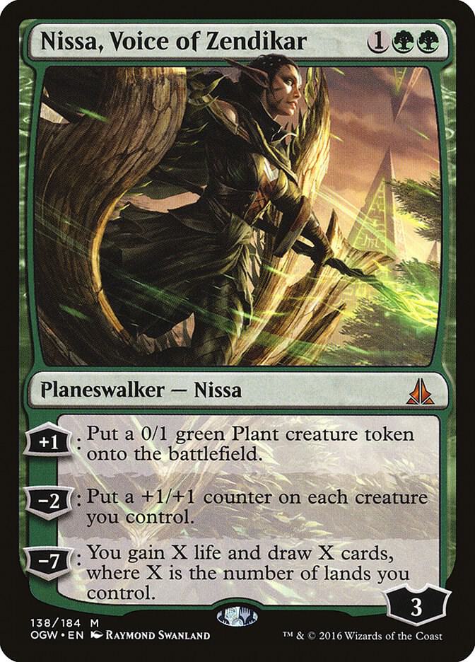 Nissa, Voice of Zendikar 138/184 (Oath of the Gatewatch)  - Foil | Good Games North