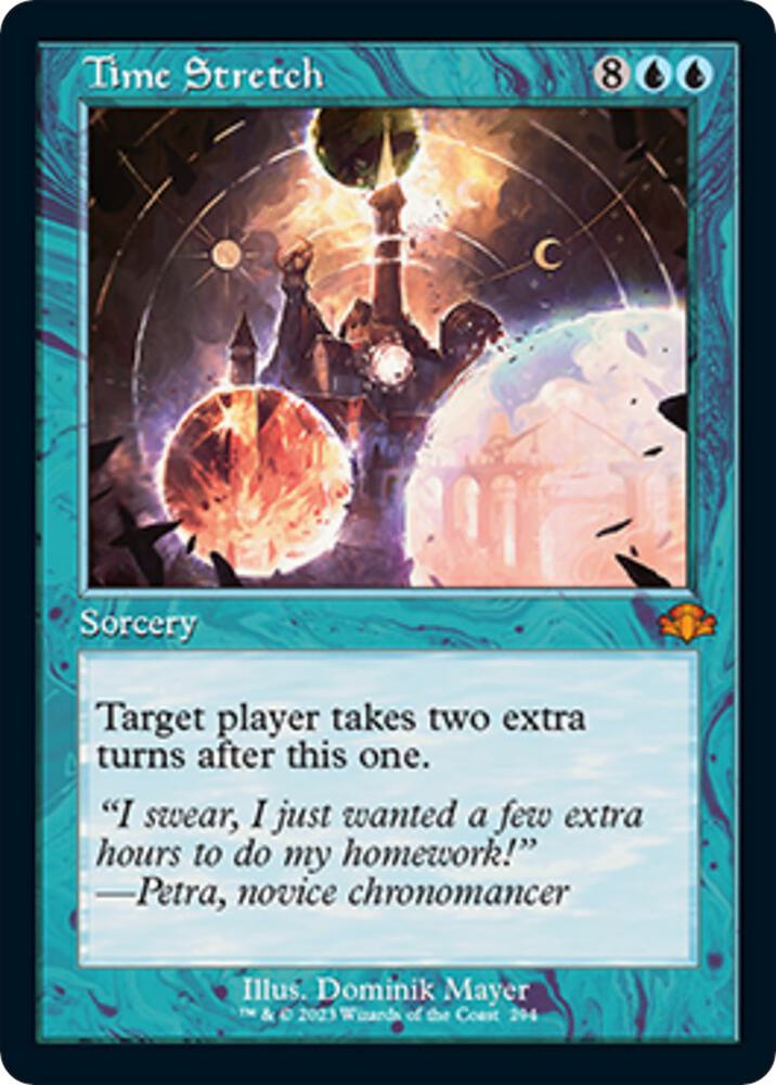 Time Stretch Retro Frame (Dominaria Remastered)  - Foil | Good Games North