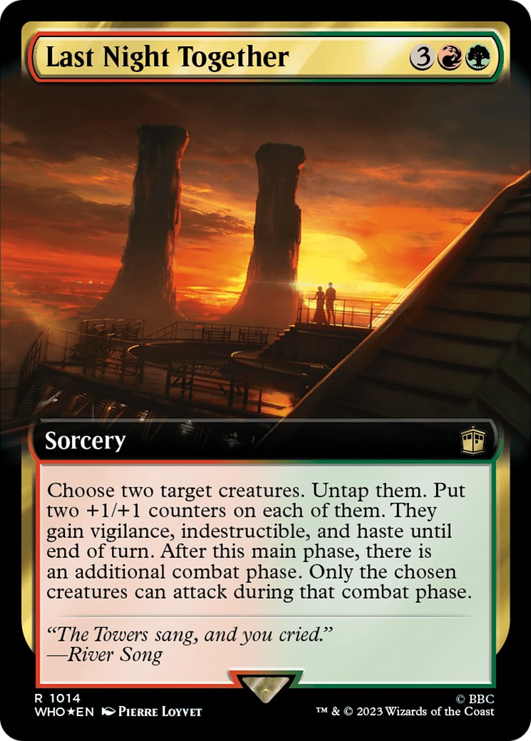 Last Night Together (Extended Art) (Surge Foil) [Doctor Who] | Good Games North