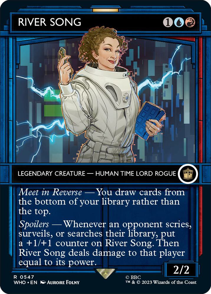 River Song 547/331 (Universes Beyond: Doctor Who)  - Showcase Foil | Good Games North