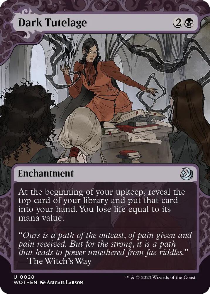 Dark Tutelage (Wilds of Eldraine: Enchanting Tales)  | Good Games North