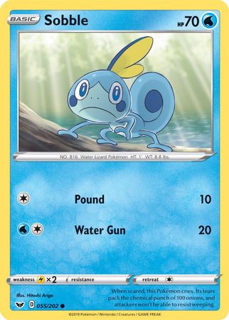 Sobble (055/202) (Premium Collection) [Sword & Shield: Base Set] | Good Games North