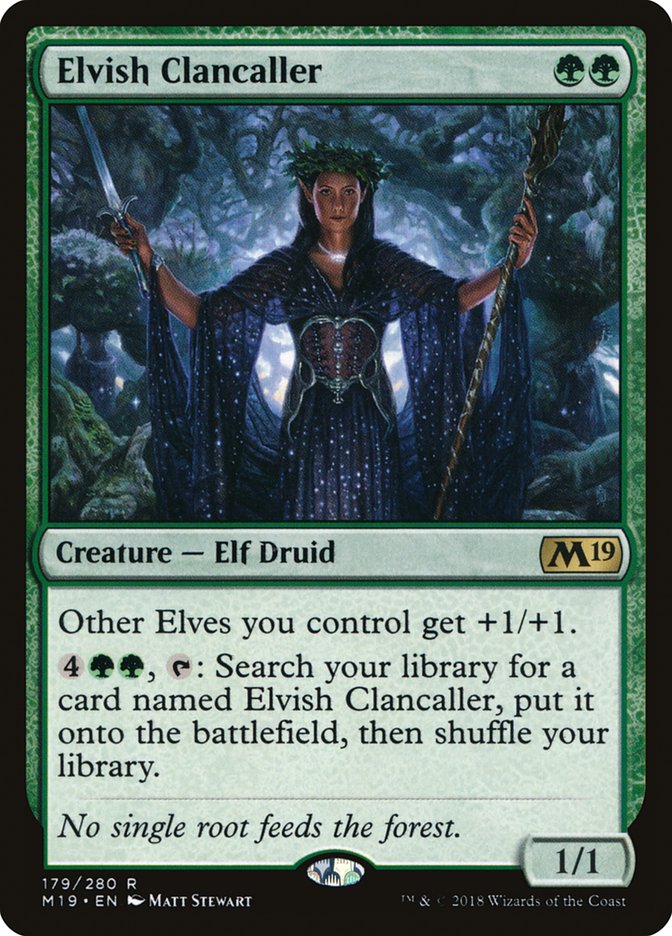 Elvish Clancaller 179/280 (Core Set 2019)  | Good Games North