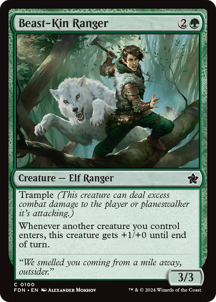 Beast-Kin Ranger [Foundations] | Good Games North