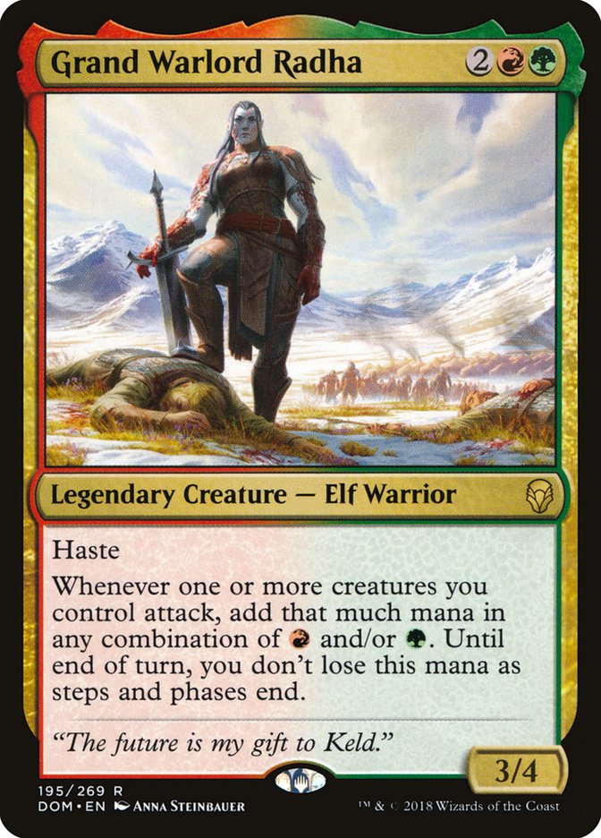 Grand Warlord Radha 195 (Dominaria)  | Good Games North