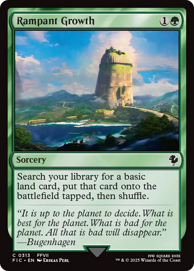 Rampant Growth [FINAL FANTASY Commander] | Good Games North