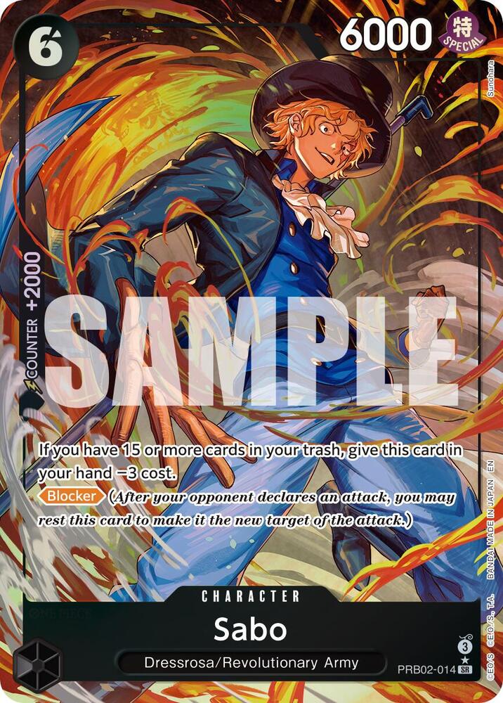 Sabo PRB02-014 (Premium Booster -The Best- Vol. 2)  - Alternate Art Foil | Good Games North