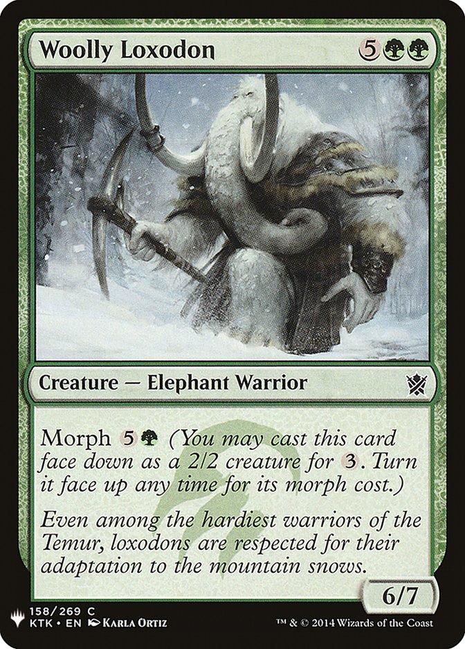 Woolly Loxodon [Mystery Booster] | Good Games North