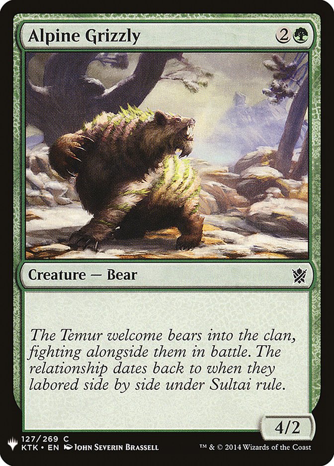 Alpine Grizzly [Mystery Booster] | Good Games North